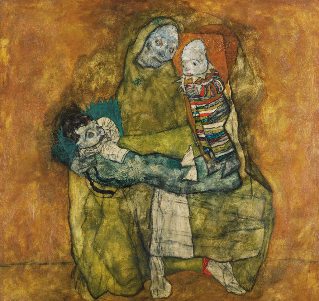 Egon Schiele, Matka z dwojgiem dzieci II