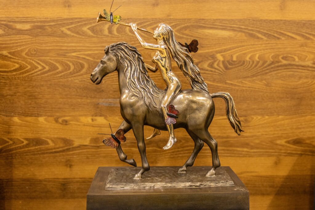 Lady Godiva z motylami